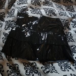 🖤 Elegant Moments Leather pvc vinyl mini skirt 🖤